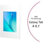 TabLines TWE011W Tablet Wandeinbau für Samsung Tab A 9.7, weiß - TWE011W