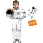 Reduzierte Silberne Astronauten-Kostüme für Kinder 