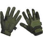 Schwarze Max Fuchs Tactical Handschuhe Größe XL 