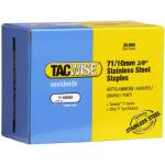 Tacwise 0375 Edelstahlklammern (71/10mm,20.000 Stück pro Verpackung)