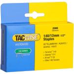 Tacwise 0348 Typ 140/12mm Professionelle Verzinkte Heftklammern, 2000 Stück