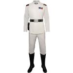 Weiße Offizier-Kostüme für Herren Größe L 
