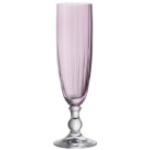 TAFELWERT Sektkelch GIORGIA 6er Set rosa - Kristallglas - je 230 ml