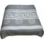 Graue Moderne Leonado Vicenti Tagesdecken & Bettüberwürfe aus Textil 240x220 