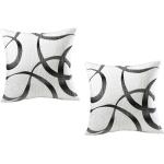 Silberne Moderne bader Tagesdecken & Bettüberwürfe mit Ornament-Motiv 