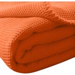 Orange Kneer Tagesdecken & Bettüberwürfe aus Textil 