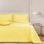 Gelbe FLHF Tagesdecken & Bettüberwürfe aus Textil 