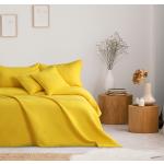 Gelbe FLHF Tagesdecken & Bettüberwürfe aus Textil 