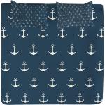 Blaue Maritime twentyfour Geschirrartikel Decken aus Textil 220x220 