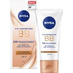 Cremefarbene Deutsche NIVEA Bio BB Creams Strahlende LSF 15 gegen Falten für medium Hauttöne 