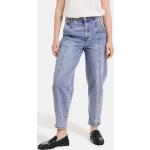 Blaue Unifarbene Streetwear Taifun Wide Leg Jeans & Relaxed Fit Jeans aus Denim für Damen Größe XS 