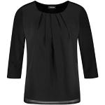 Reduzierte Schwarze Langärmelige Taifun T-Shirts für Damen Größe S 