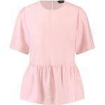 Pinke Kurzärmelige Taifun Peplum-Shirts & Schößchen-Shirts für Damen Größe L 