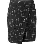 Schwarze Karo Taifun Mini Sommerröcke aus Polyester für Damen Größe L - versandkostenfrei 