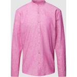 Tailored Fit Freizeithemd mit Stehkragen M men Pink