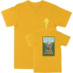 Goldene Skate Mental T-Shirts aus Baumwolle für Herren Größe S 