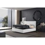 Weiße Moderne Nachhaltige Betten mit Bettkasten aus Birkenholz mit Stauraum 80x190 