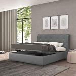 Graue Moderne Nachhaltige Betten mit Bettkasten aus Kunstleder mit Stauraum 80x190 