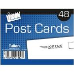 Tallon Just Stationery Post Card (Pack of 48), White-black, 140x100mm