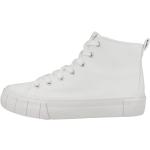 Reduzierte Weiße Tamaris High Top Sneaker & Sneaker Boots aus Textil für Damen Größe 40 