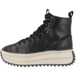 Schwarze Tamaris High Top Sneaker & Sneaker Boots aus Kunstleder für Damen Größe 37 