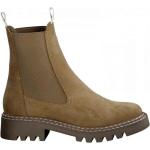 Reduzierte Beige Casual Tamaris Ankle Boots & Klassische Stiefeletten aus Leder für Damen Größe 37 