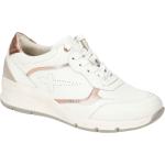 Tamaris Comfort Schuhe Sneaker weiß rose Leder 8-83713-20