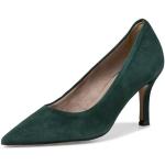 Grüne Tamaris High Heels & Stiletto-Pumps aus Leder für Damen Größe 36 