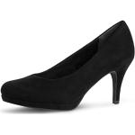 Reduzierte Schwarze Tamaris High Heels & Stiletto-Pumps aus Textil für Damen Größe 39 