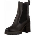 Braune Elegante Tamaris High-Heel Stiefel aus Leder für Damen Größe 40 