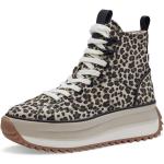 Braune High Top Sneaker & Sneaker Boots aus Textil für Damen Größe 39 