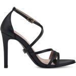 Reduzierte Schwarze Elegante Tamaris High Heels & Stiletto-Pumps aus Leder für Damen Größe 37 