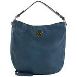 Reduzierte Blaue Tamaris Dagmara Kunststoffhandtaschen mit Reißverschluss mit Innentaschen für Damen 