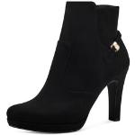 Schwarze Tamaris High Heel Stiefeletten & High Heel Boots aus Textil für Damen Größe 42 für den für den Sommer 