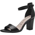 Schwarze High Heels & Stiletto-Pumps aus Leder für Damen Größe 40 