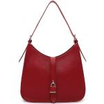 Rote Tamaris Hobo Bags mit Reißverschluss für Damen 