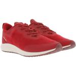 Rote Tamaris Low Sneaker aus Textil für Herren Größe 41 