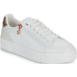Weiße Tamaris Low Sneaker für Damen Größe 40 mit Absatzhöhe 3cm bis 5cm 