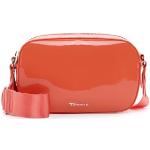Reduzierte Peachfarbene Unifarbene Tamaris Umhängetaschen mit Reißverschluss mit Innentaschen für Damen 