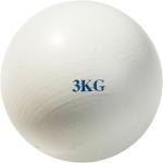tanga sports® Stoßkugel, 3 kg Weiß