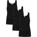 Schwarze Ärmellose Schöller Damenträgerhemden & Damenachselhemden Größe XL 3-teilig 