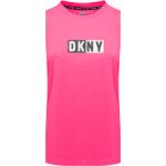 Reduzierte Rosa DKNY T-Shirts für Damen Größe S für den für den Sommer 