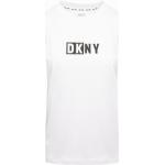 Reduzierte Weiße DKNY T-Shirts für Damen Größe S für den für den Sommer 