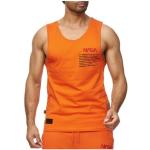 Reduzierte Orange Sportliche Cipo & Baxx Redbridge Herrenmuskelshirts & Herrenachselshirts Größe XXL für den für den Sommer 