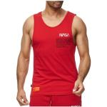 Reduzierte Rote Sportliche Cipo & Baxx Redbridge Herrenmuskelshirts & Herrenachselshirts Größe XXL für den für den Sommer 