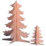 110 cm Weihnachtsbäume aus Birkenholz 