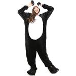 Panda-Kostüme aus Flanell für Damen Größe L 