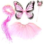 Reduzierte Schmetterling-Kostüme aus Tüll für Kinder 