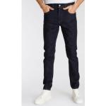 Reduzierte Indigofarbene LEVI'S 512 Slim Fit Jeans aus Denim für Herren 