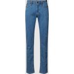 Blaue Joop! Collection Bio Tapered Jeans mit Reißverschluss aus Leder für Herren 